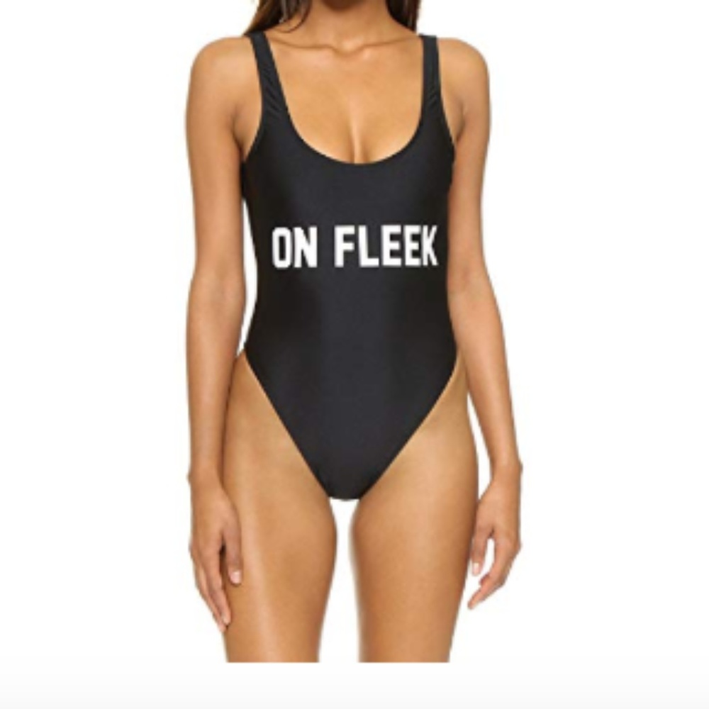 One Piece Playsuit Bodysuit/ Swim suit